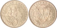 Weimar 5 Reichsmark Weimar, 5 Reichsmark, Bremerhaven, 1927 A, fast st