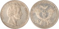 Bayern Geschichtstaler Bayern, Geschichtstaler, Zollverein, 1827, vz/st