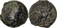 Gallic Bronze Antike Gallic Kelten Senons, Region of Sens, Bronze with bird