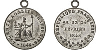 French Medal République Française, Médaille