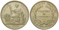 Französisch-Indochina, Piaster Piastre de Commerce,