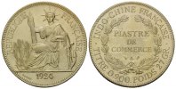 Französisch-Indochina, Piaster Piastre de Commerce,