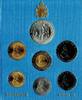 Vatikan KMS (10 Lire - 1000 Lire) 1987 stgl. Johannes Paul II. (1978 - 2... 48.50 &pound; 