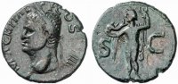 ROMAN COINS - As AGRIPPA, † 12 v. Chr.