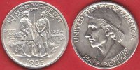 USA 1/2 Dollar (Kleb) Daniel Boone withe date 1934 in the field, halfdollar