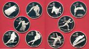 Kanada 10 x 20 Dollars Winter Olympic Games 1988 Calgary, complete set of 10 coins