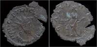 Roman antoninianus Tetricus I billon antoninianus Salus standing left