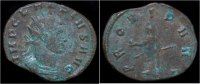 Roman antoninianus Claudius II Gothicus billon antoninianus Providentia standing left