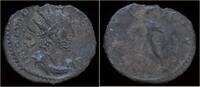Roman antoninianus Victorinus billon antoninianus Sol standing left