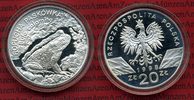 Polen, Poland Animal Series 20 Zloty Silbe...