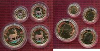 S&uuml;d Afrika 1/10, 1/4, 1/2 1 Unze Kr&uuml;gerrand Gold 2000 Bankfrisch mit Far... 2490.16 &pound; 