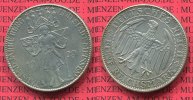 Weimarer Republik Deutsches Reich 5 Mark Silbermünze Weimarer Republik 5 Mark  1000 Jahre Stadt und Burg Meißen  1929 E  Silber 