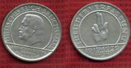 Weimarer Republik Deutsches Reich 5 Mark Silbermünze Weimarer Republik 5 Mark Verfassung Schwurhand 1929 D  Silber 