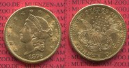 USA 20 Dollars Goldm&uuml;nze Double Eagle 1876 S gutes vz USA 20 Dollars Lib... 1458.37 &pound; 