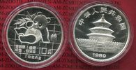 China Volksrepublik PRC 10 Yuan Panda Silber 1 Unze 1989 Stempelglanz* m... 60.82 &pound; 