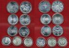 Portugal Lot 5,8 und 10 Euro M&uuml;nzen Silber, 9 M&uuml;nzen verschiedene Siehe ... 114.02 &pound; 