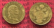 Kaiserreich Österreich, Austria Dukat Goldmünze Goldcoin Kaiserreich Österreich, Dukat 1833 A, Franz I.