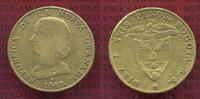 Colombia Kolumbien Bogota 16 Pesos Gold Kolumbien 16 Pesos 1843 Bogota Republic of Nueva Granada Picture