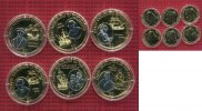 Fiji,  Fidschi Inseln 6 x 1 Dollar Vergoldet mit Rhodium 2009 Polierte P... 83.97 &pound; 