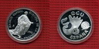 Spanien 5 Ecus Silber Madrid Kulturhauptst...