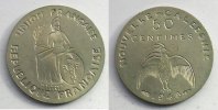 Neukaledonien Lec.21 50 Centimes 1948 Essai sans listel SUP/FDC