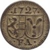 Salzburg Einseitiger Pfennig Franz Anton von Harrach 1709-1727.
