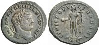 ROM, KAISERZEIT Nummus/Follis c. 295-296 Gutes sehr sch&ouml;n MAXIMIANUS HER... 57.19 &pound; 