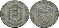 BRITISCHE TRADE TOKEN Cu Token 1794 Sehr sch&ouml;n KENT/SUSSEX: LAMBERHURST 26.40 &pound; 