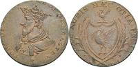 BRITISCHE TRADE TOKEN Cu Halfpenny 1792 Sehr sch&ouml;n LANCASHIRE: LANCASTER... 48.39 &pound; 