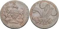 BRITISCHE TRADE TOKEN Cu Halfpenny 1795 Gutes sehr sch&ouml;n NORFOLK: AYLSHAM 57.45 &pound; 
