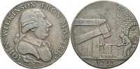 BRITISCHE TRADE TOKEN AE Halfpenny 1793 Knapp sehr sch&ouml;n/ sehr sch&ouml;n JOH... 44.19 &pound; 