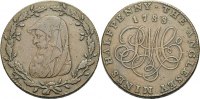 BRITISCHE TRADE TOKEN Cu Halfpenny 1788 Sehr sch&ouml;n WALES, ANGLESEY: PARY... 35.35 &pound; 