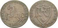 BRITISCHE TRADE TOKEN Cu Halfpenny Token 1794 Knapp sehr sch&ouml;n KENT: GOU... 22.05 &pound; 