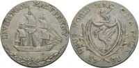 BRITISCHE TRADE TOKEN Cu Halfpenny Token 1791 Gutes sehr sch&ouml;n, Rv. Sehr... 48.50 &pound; 