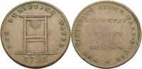 BRITISCHE TRADE TOKEN Cu Halfpenny Token 1795 Sehr sch&ouml;n, Rv. Sch&ouml;n MIDD... 30.86 &pound; 