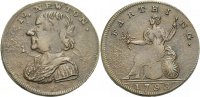 BRITISCHE TRADE TOKEN Cu Farthing 1793 Sch&ouml;n-sehr sch&ouml;n MIDDLESEX: LONDO... 22.05 &pound; 