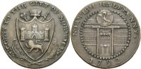 BRITISCHE TRADE TOKEN  Cu Halfpenny 1792 Sehr sch&ouml;n NORFOLK: NORWICH 39.68 &pound; 