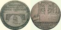 BRITISCHE TRADE TOKEN Cu Halfpenny Token 1792 Sehr sch&ouml;n SHROPSHIRE: COA... 26.46 &pound; 