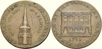 BRITISCHE TRADE TOKEN Cu Halfpenny  1793 Knapp sehr sch&ouml;n-sehr sch&ouml;n SOM... 26.46 &pound; 