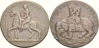 BRITISCHE TRADE TOKEN Cu Halfpenny Token 1793 Sch&ouml;n, Rv. Sehr sch&ouml;n WARW... 30.86 &pound; 