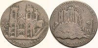 BRITISCHE TRADE TOKEN Halfpenny Token 1795 Knapp sehr sch&ouml;n YORK 30.86 &pound; 