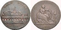 BRITISCHE TRADE TOKEN Cu Halfpenny Token 1796 Sehr sch&ouml;n/ knapp sehr sch... 26.46 &pound; 