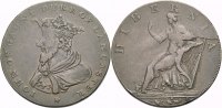 BRITISCHE TRADE TOKEN Cu Halfpenny Token c. 1790 Knapp sehr sch&ouml;n IRELAN... 17.64 &pound; 