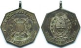 ARGENTINIEN. Bronzemedaille 1895 Sehr sch&ouml;n Sch&uuml;tzenfest. 22.05 &pound; 