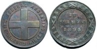 ARGENTINIEN. Bronzemedaille 1895 Sehr sch&ouml;n-vorz&uuml;glich Sch&uuml;tzenfest. 22.05 &pound; 