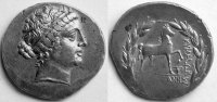 AIOLIS, KYME. Tetradrachme 160 v. Chr. Sehr sch&ouml;n-vorz&uuml;glich  687.84 &pound; 