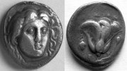 RHODOS. Didrachme 394-304 v. Chr. Sehr sch&ouml;n  264.55 &pound; 