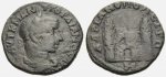 THRAKIEN, HADRIANOPOLIS Bronze   GORDIAN III.