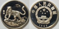 China 10 Yuan Schneeleopard