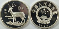 China 10 Yuan Hirsch
